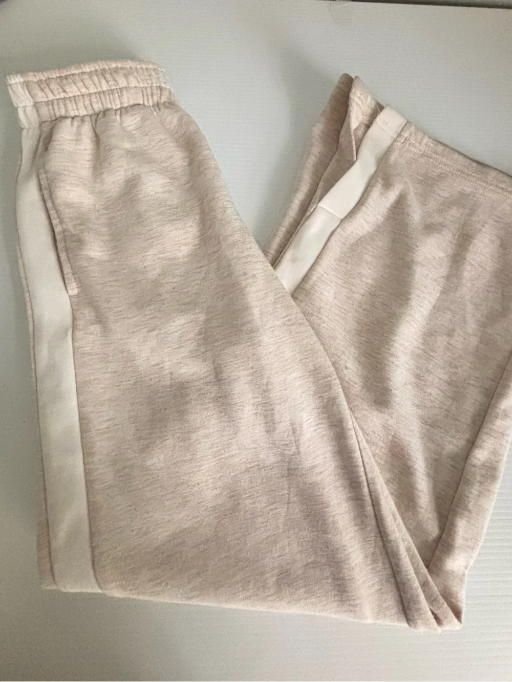 Zara Beige Wide Leg Lounge Pants Kids Size 11/12